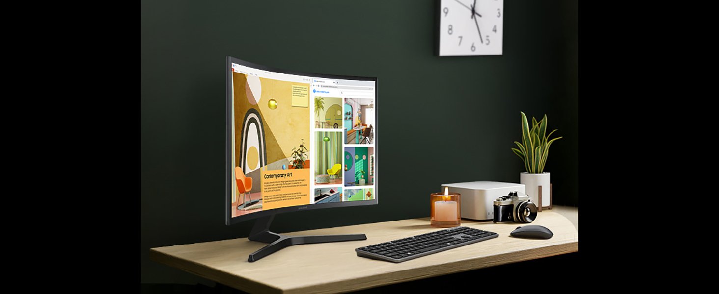 Samsung moniteur incurvé immersion optimale